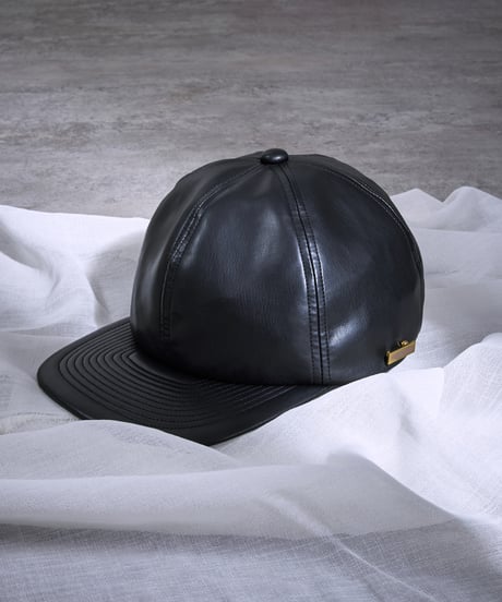MAISON Birth メゾンバース / EX.CAP 別注シンセティックレザービッグキャップ / MBEX-24301