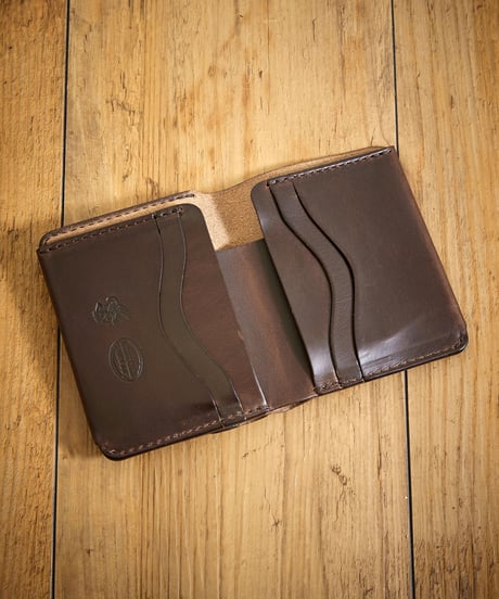 MR.OLIVE E.O.I ミスターオリーブ / HORWEEN CHROMEXCEL LEATHER / MINI WALLET / ME116H