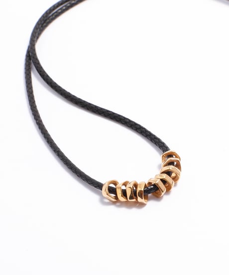 HARIM ハリム / ROCK BEADS NECK K18coating / HRP103  G