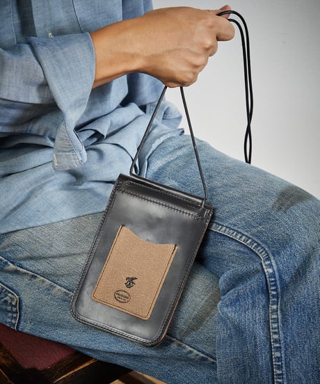 MR.OLIVE E.O.I ミスターオリーブ / HORWEEN CHROMEXCEL LEATHER / 2POCKET SACOCHE / ME686H