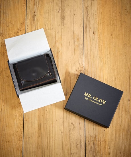 MR.OLIVE E.O.I ミスターオリーブ / HORWEEN CHROMEXCEL LEATHER / SUPER MINI WALLET / ME124H