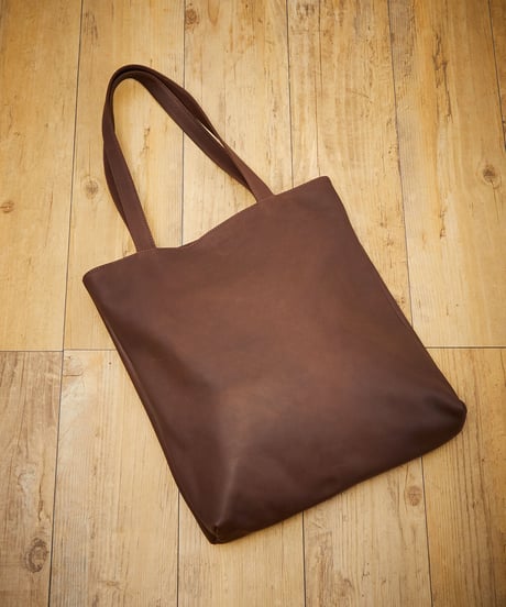 MR.OLIVE E.O.I ミスターオリーブ / WATER PROOF WASHABLE LEATHER / GUSSET POCKET TOTE BAG / ME651