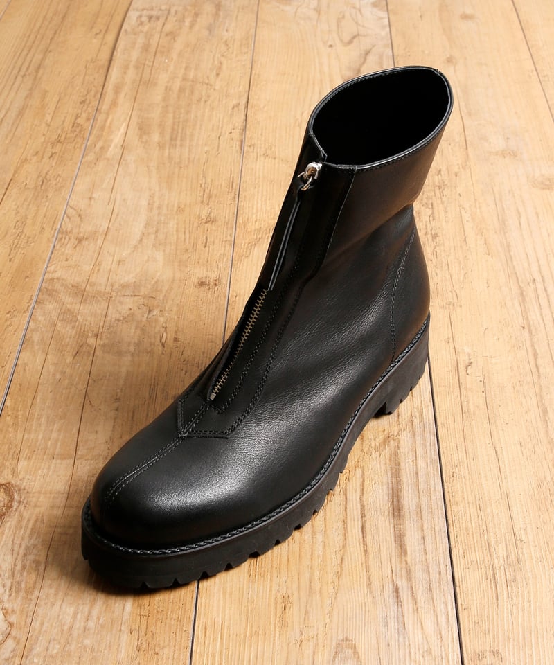 PADRONE パドローネ / CENTER ZIP BOOTS ウォータープルーフセンタージ