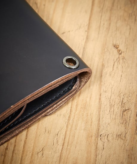 MR.OLIVE E.O.I ミスターオリーブ / HORWEEN CHROMEXCEL LEATHER / SHORT TRACKERS WALLET / ME125H