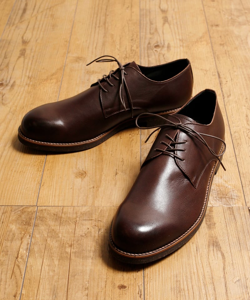 PADRONE DERBY PLAIN TOE SHOES 革靴 レザー PADRONE パドローネ / DERBY PLAIN TOE SHOES [JACK] 別注