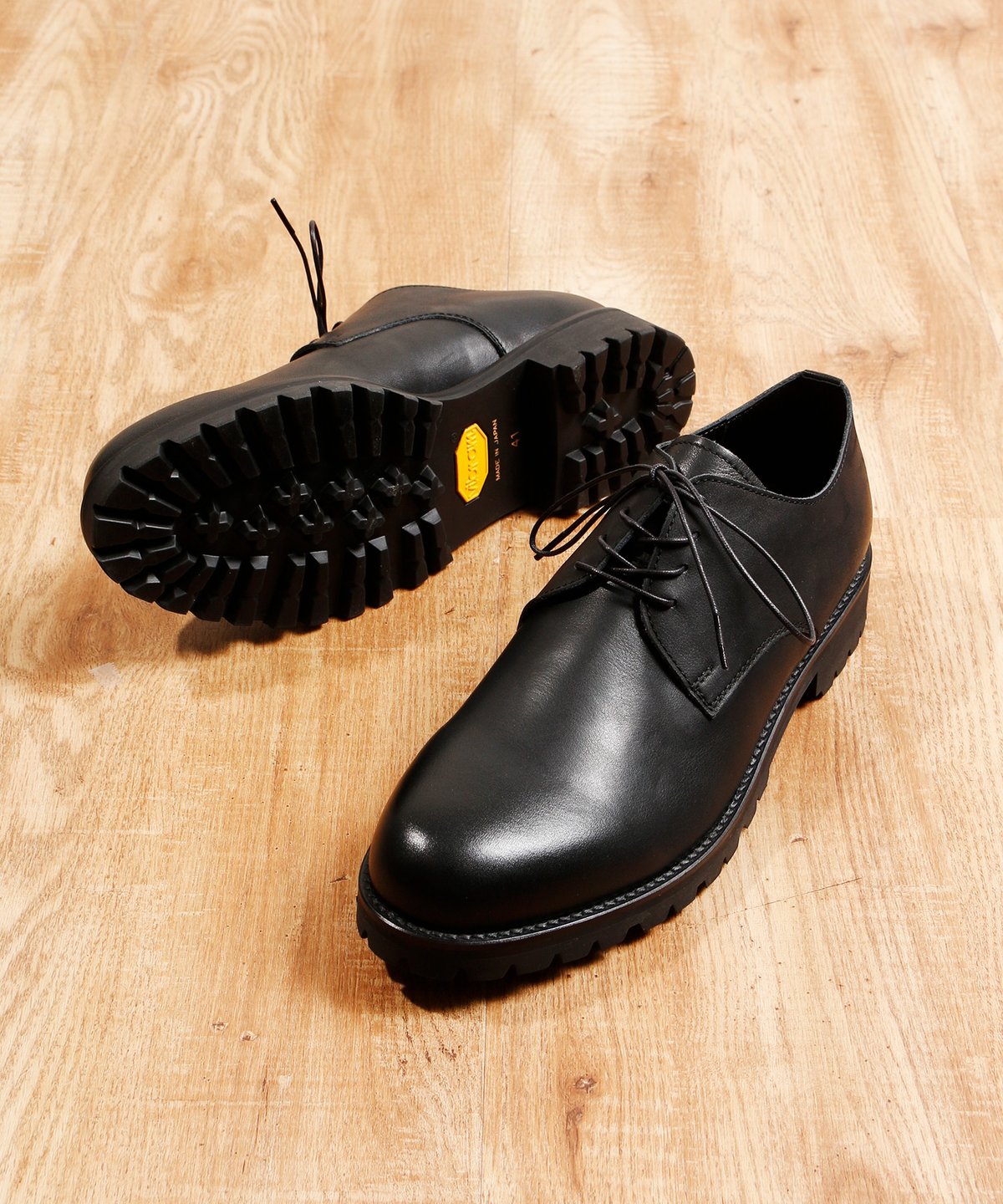 パドローネ PADRONE レザーシューズ PADRONE パドローネ / DERBY PLAIN TOE SHOES [JACK] 別注