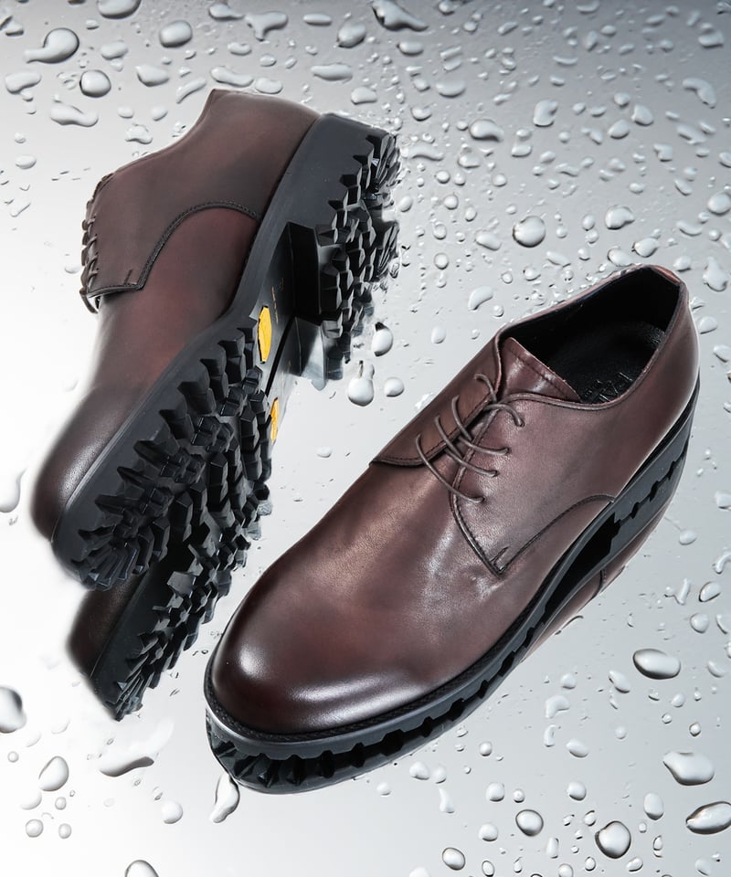 PADRONE パドローネ / DERBY PLAIN TOE SHOES [JACK] 別注
