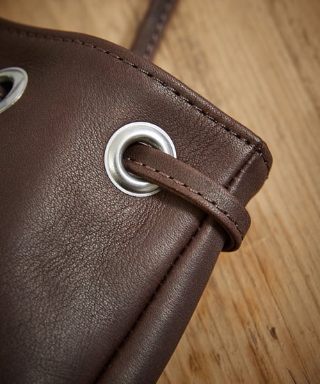 MR.OLIVE E.O.I ミスターオリーブ / WATER PROOF WASHABLE LEATHER / 2WAY SMALL CYLINDER BAG / ME653