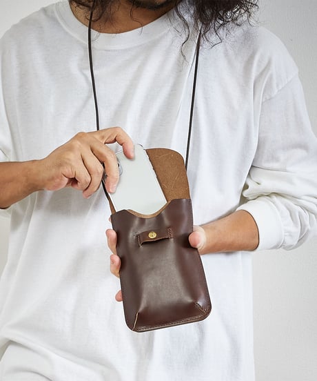 MR.OLIVE E.O.I ミスターオリーブ / HORWEEN CHROMEXCEL LEATHER / 2POCKET SACOCHE / ME686H