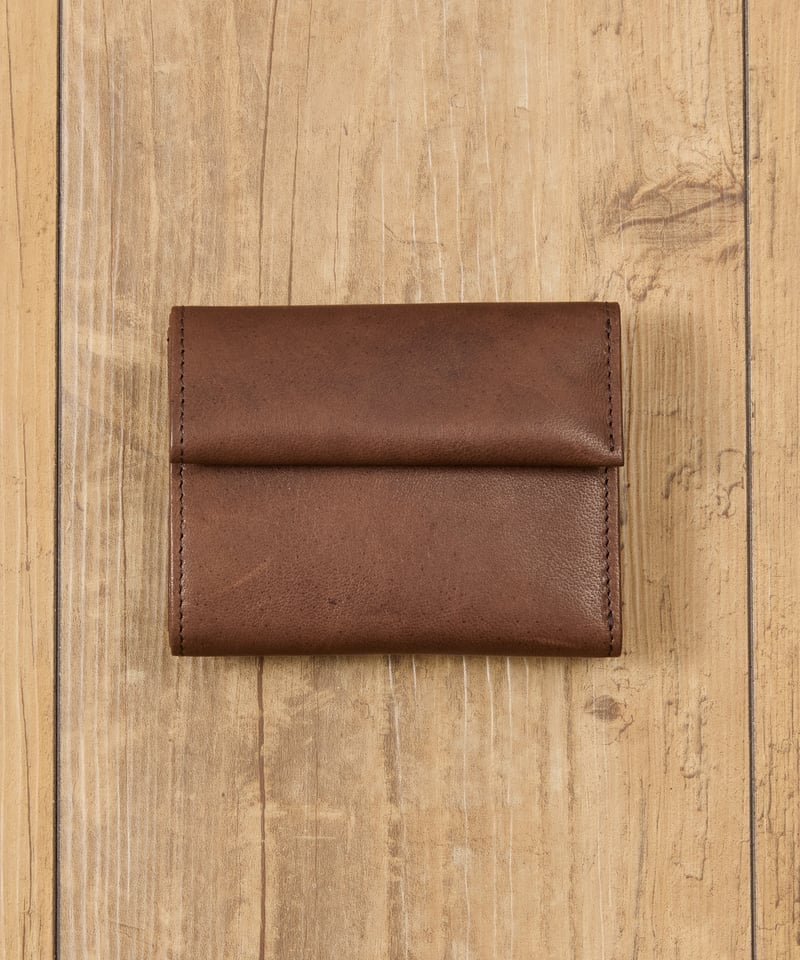 SLOW Ex.horse mini wallet ブラウン 即発送可能 SLOW 財布 スロウ / Ex.horse mini wallet 別注ホースレザーミニ