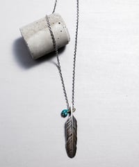 【B'z 稲葉浩志さん着用】HARIM ハリム / FEATHER CENTER S フェザー センター ネックレス / HRP120ox