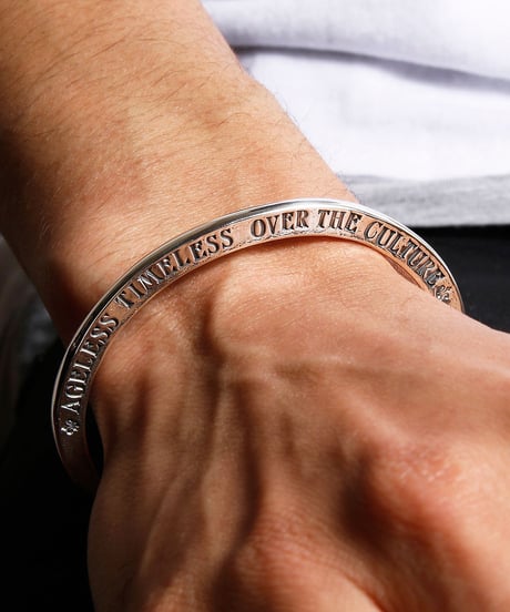 【Kis-My-Ft2 北山宏光さん着用】HARIM ハリム / concept bangle Silver(SIDE STAMPS) / HRA021SV