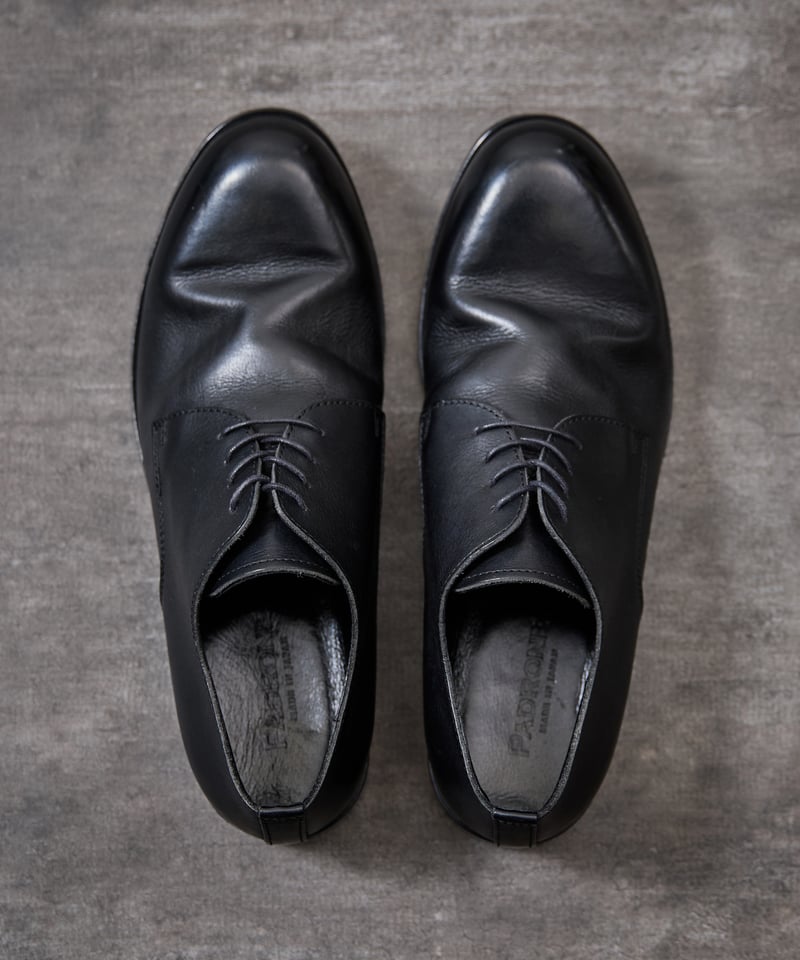 PADRONE パドローネ / DERBY PLAIN TOE SHOES [JACK] 外羽
