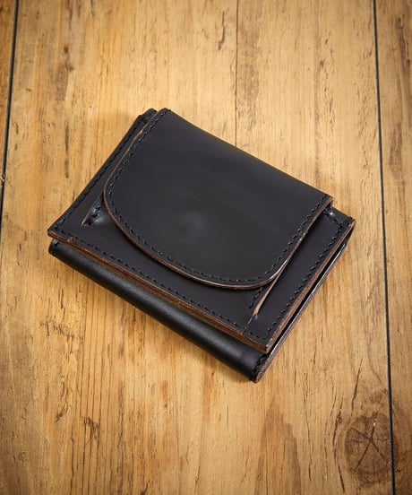 MR.OLIVE E.O.I ミスターオリーブ / HORWEEN CHROMEXCEL LEATHER / SUPER MINI WALLET / ME124H