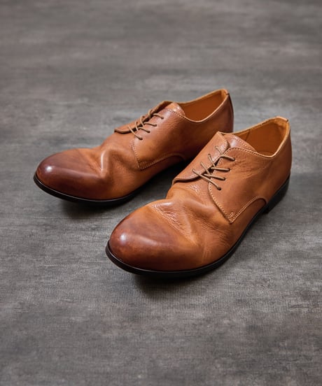 PADRONE パドローネ / DERBY PLAIN TOE SHOES [JACK] 外羽根プレーントゥレザーシューズ / PU7358-2001