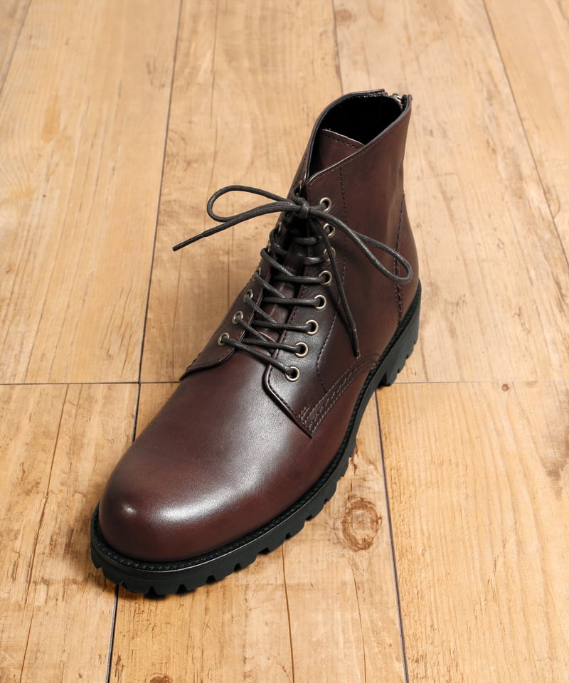 PADRONE パドローネ / WATER PROOF LEATHER LACE UP BAC