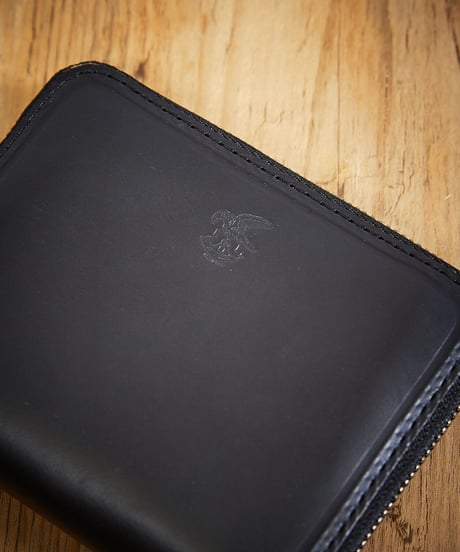 MR.OLIVE E.O.I ミスターオリーブ / HORWEEN CHROMEXCEL LEATHER / COMPACT ZIP WALLET / ME123H