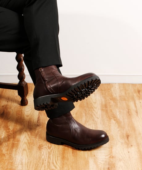 PADRONE パドローネ / WATER PROOF LEATHER SIDE ZIP BOOTS [RAUL] 別注ウォータープルーフサイドジップレザーブーツ / PU7358-1126