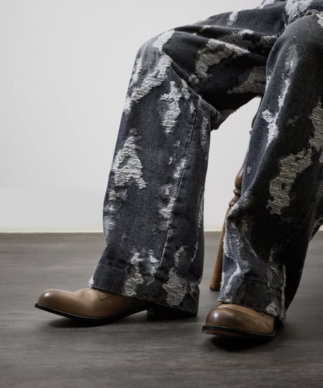 PADRONE パドローネ / CHUKKA BOOTS with SIDE ZIP [BAGGIO] サイドジップ付レザーチャッカブーツ / PU7358-1205