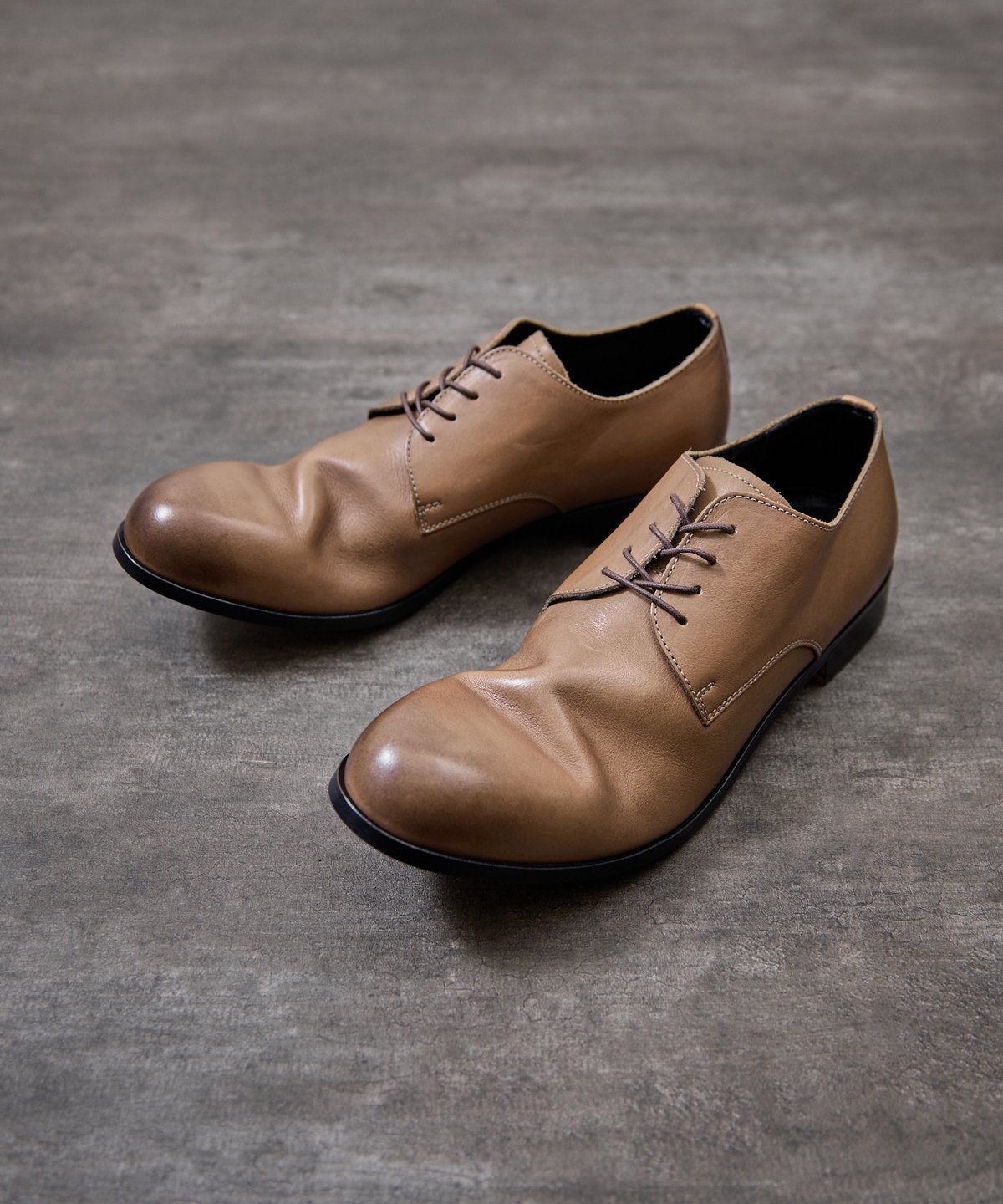 PADRONE パドローネ / DERBY PLAIN TOE SHOES [JACK] 外羽
