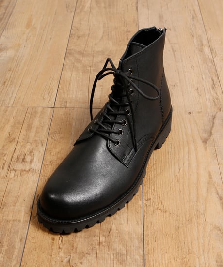 PADRONE パドローネ / WATER PROOF LEATHER LACE UP BACK ZIP BOOTS 別注 防水レースアップバックジップレザーブーツ / PU8054-1145