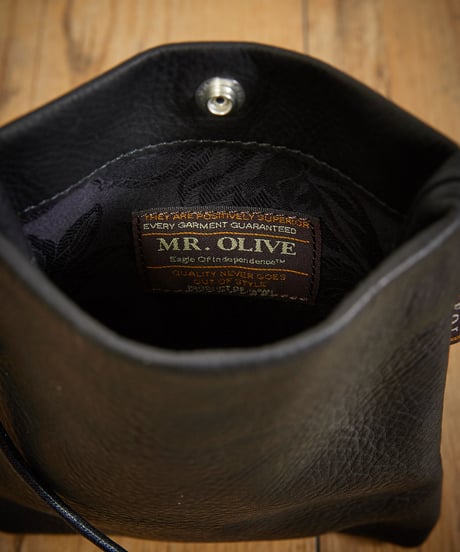 MR.OLIVE E.O.I ミスターオリーブ / WATER PROOF WASHABLE LEATHER / TINY SACOCHE / ME679