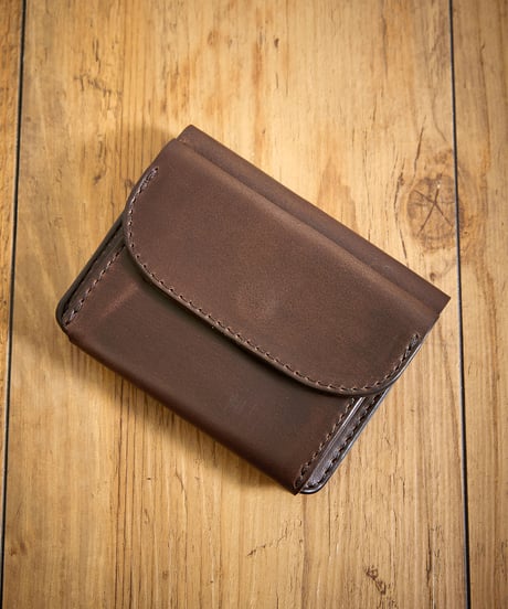 MR.OLIVE E.O.I ミスターオリーブ / HORWEEN CHROMEXCEL LEATHER / MINI WALLET / ME116H