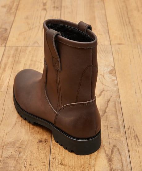 PADRONE パドローネ / SHORT WORK BOOTS (WATER PROOF LEATHER) ウォータープルーフワークブーツ ペコスブーツ レインブーツ / PU7358-1127