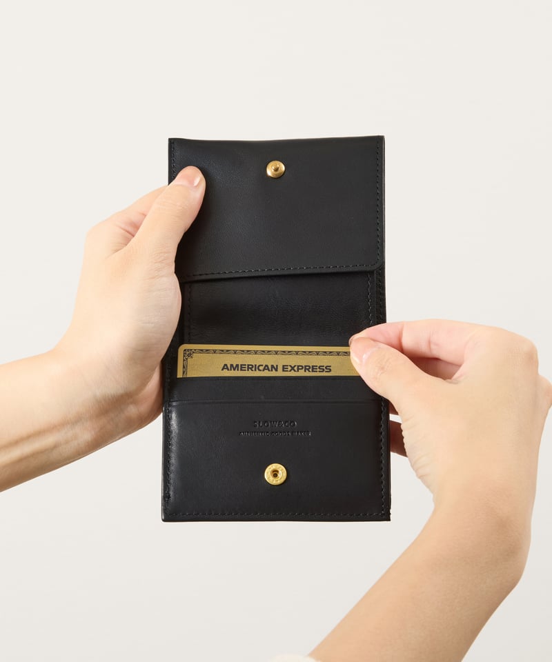SLOW スロウ / Ex.horse mini wallet 別注ホースレザーミニウォレット