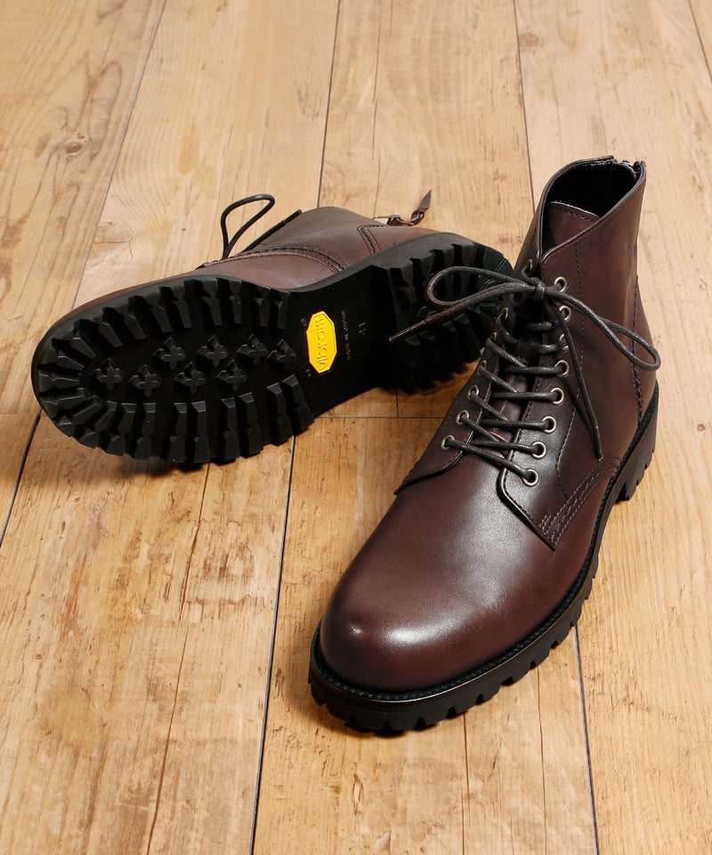 PADRONE パドローネ / WATER PROOF LEATHER LACE UP BAC
