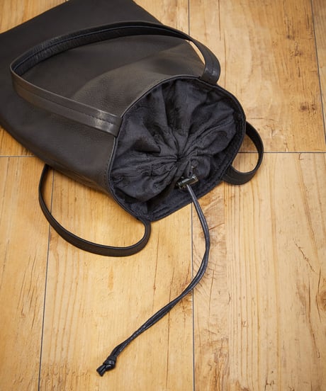 MR.OLIVE E.O.I ミスターオリーブ / WATER PROOF WASHABLE LEATHER / FLAT TOTE BAG (MEDIUM) / ME636