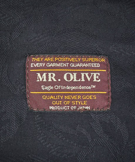 MR.OLIVE E.O.I ミスターオリーブ / WATER PROOF WASHABLE LEATHER / 2WAY CYLINDER BAG / ME645