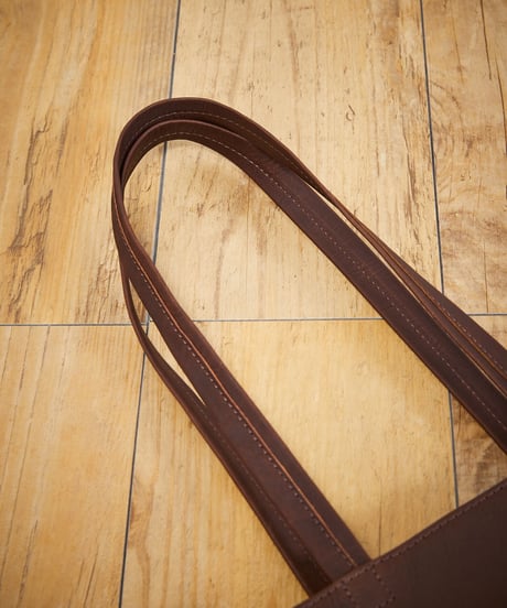 MR.OLIVE E.O.I ミスターオリーブ / WATER PROOF WASHABLE LEATHER / FLAT TOTE BAG (MEDIUM) / ME636