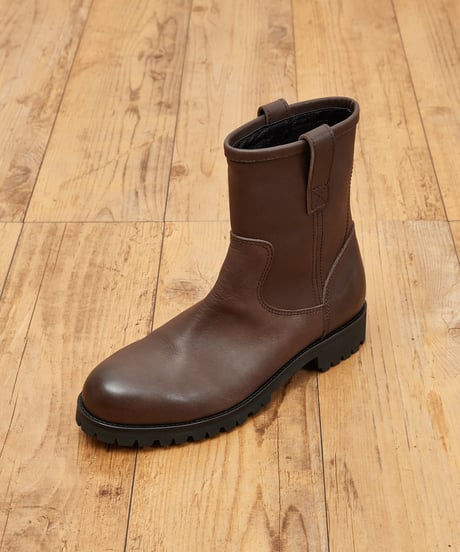 PADRONE パドローネ / SHORT WORK BOOTS (WATER PROOF LEATHER) ウォータープルーフワークブーツ ペコスブーツ レインブーツ / PU7358-1127