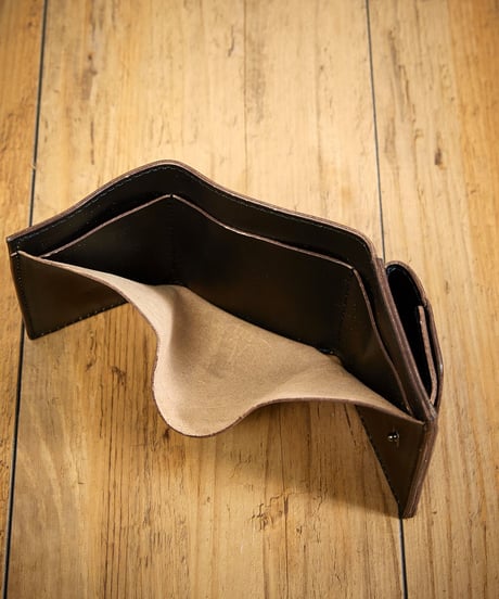 MR.OLIVE E.O.I ミスターオリーブ / HORWEEN CHROMEXCEL LEATHER / SUPER MINI WALLET / ME124H