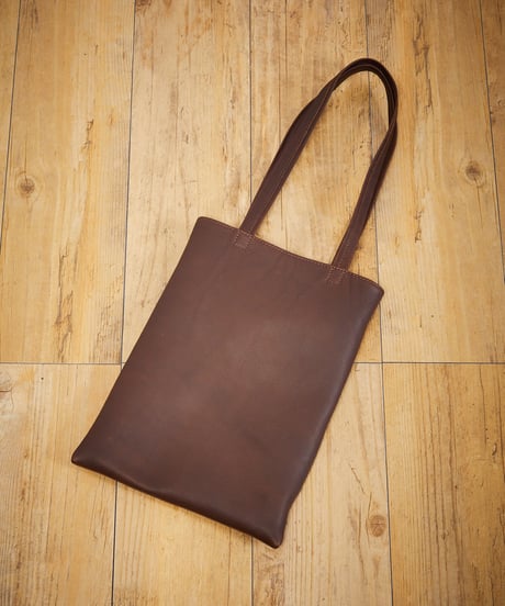 MR.OLIVE E.O.I ミスターオリーブ / WATER PROOF WASHABLE LEATHER / FLAT TOTE BAG (MEDIUM) / ME636