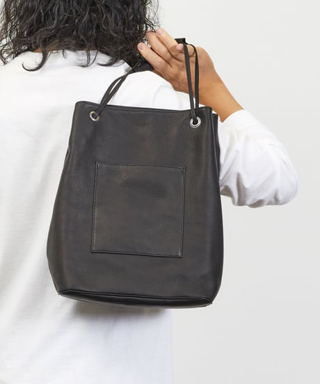 MR.OLIVE E.O.I ミスターオリーブ / WATER PROOF WASHABLE LEATHER / 2WAY CYLINDER BAG / ME645