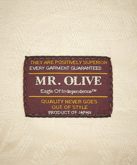 MR.OLIVE E.O.I ミスターオリーブ / WATER PROOF WASHABLE LEATHER / 2WAY CYLINDER BAG / ME645