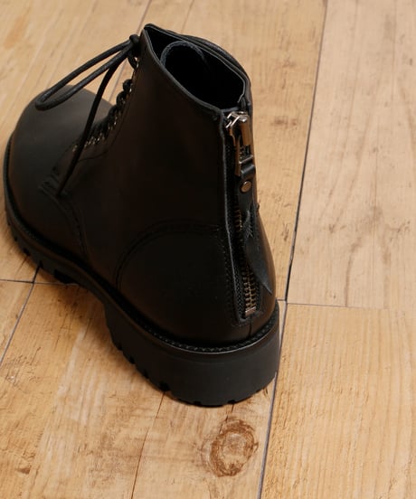 PADRONE パドローネ / WATER PROOF LEATHER LACE UP BACK ZIP BOOTS 別注 防水レースアップバックジップレザーブーツ / PU8054-1145