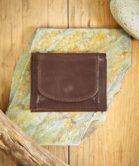 MR.OLIVE E.O.I ミスターオリーブ / HORWEEN CHROMEXCEL LEATHER / SUPER MINI WALLET / ME124H