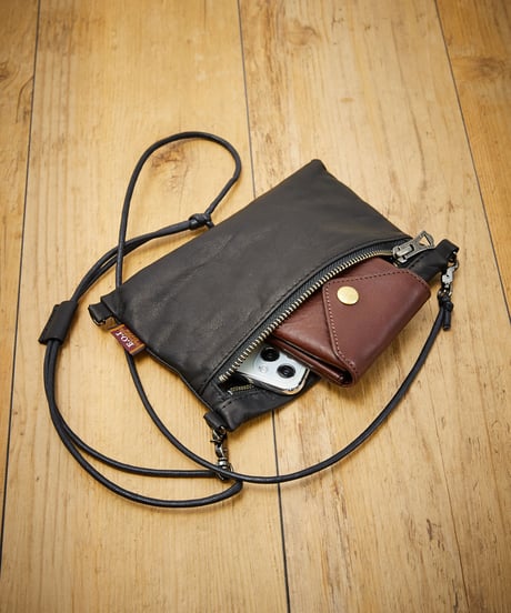 MR.OLIVE E.O.I ミスターオリーブ / WATER PROOF LIGHT LEATHER 2WAY MINI SACOCHE / ME683