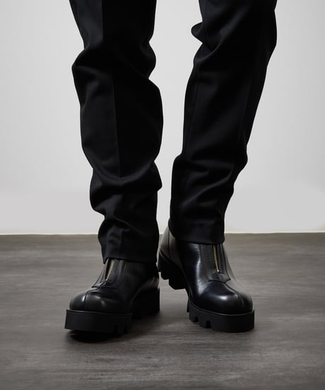 PADRONE パドローネ / CENTER ZIP BOOTS with Chunky Sole センタージップブーツ / PU8054-1141
