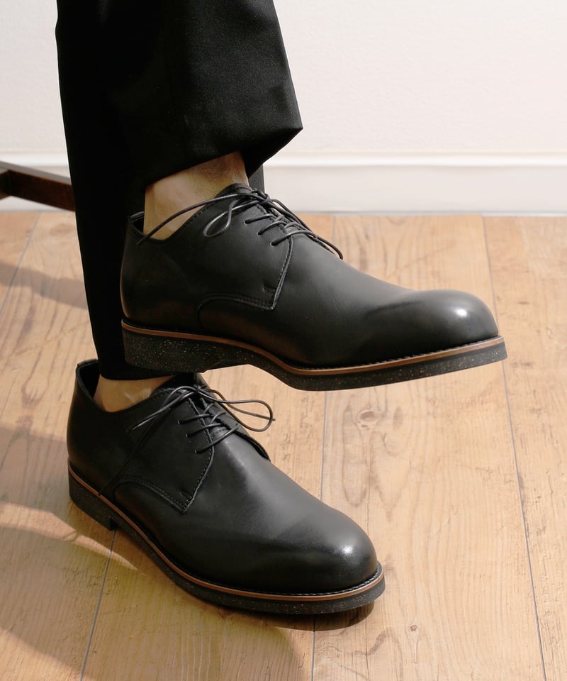 PADRONE パドローネ / DERBY PLAIN TOE SHOES [JACK] ウォ