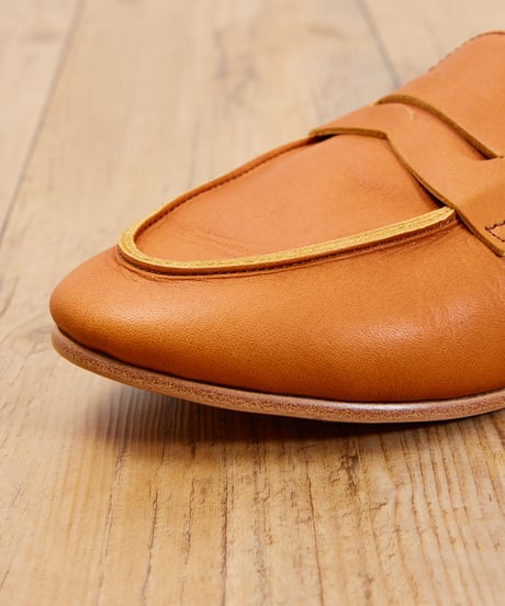 ARCOLLETTA PADRONE アルコレッタ パドローネ / 2way LOAFERS(step on heel) レザーローファー レザースリッポンシューズ / AP8185-2013