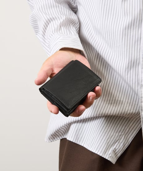 SLOW スロウ / Ex.bono-clasp mini wallet 別注栃木レザーコンパクトウォレット ミニウォレット 日本製牛革財布 / SO739IA