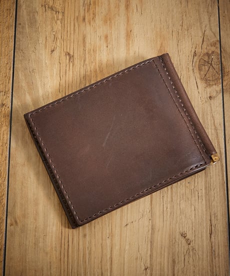MR.OLIVE E.O.I ミスターオリーブ / HORWEEN CHROMEXCEL LEATHER / MONEY CLIP WALLET / ME113H