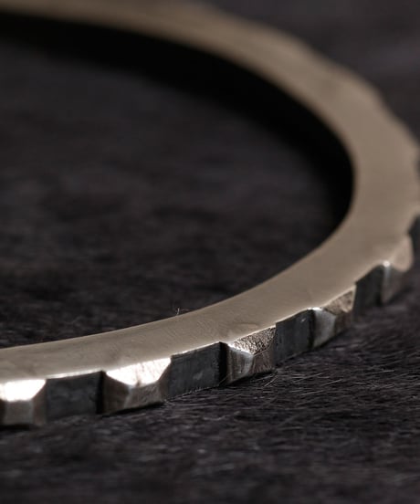 HARIM ハリム / Nail Heads Bangle SILVER / HRA025SV
