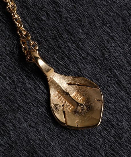 HARIM ハリム / Slender feathers Half Very shine GP ネックレス / HRP105 GP