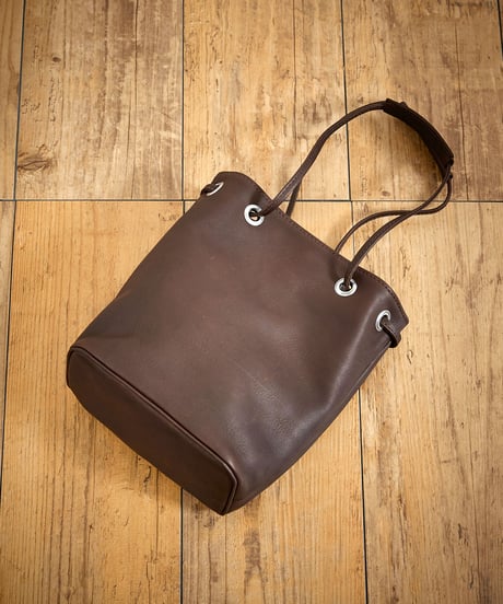 MR.OLIVE E.O.I ミスターオリーブ / WATER PROOF WASHABLE LEATHER / 2WAY SMALL CYLINDER BAG / ME653