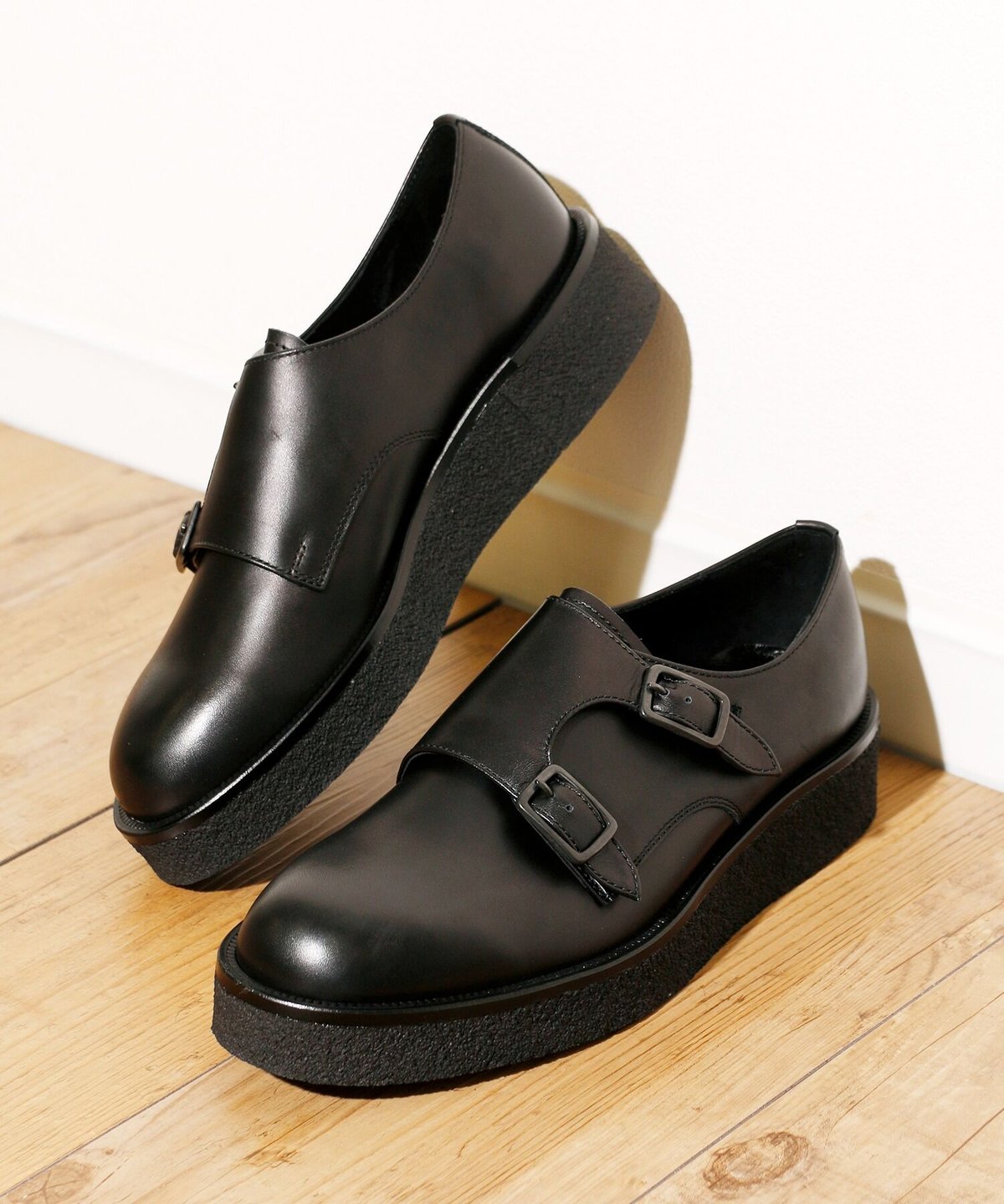 PADRONE パドローネ / DOUBLE MONK STRAP SHOES [KEI] 別...